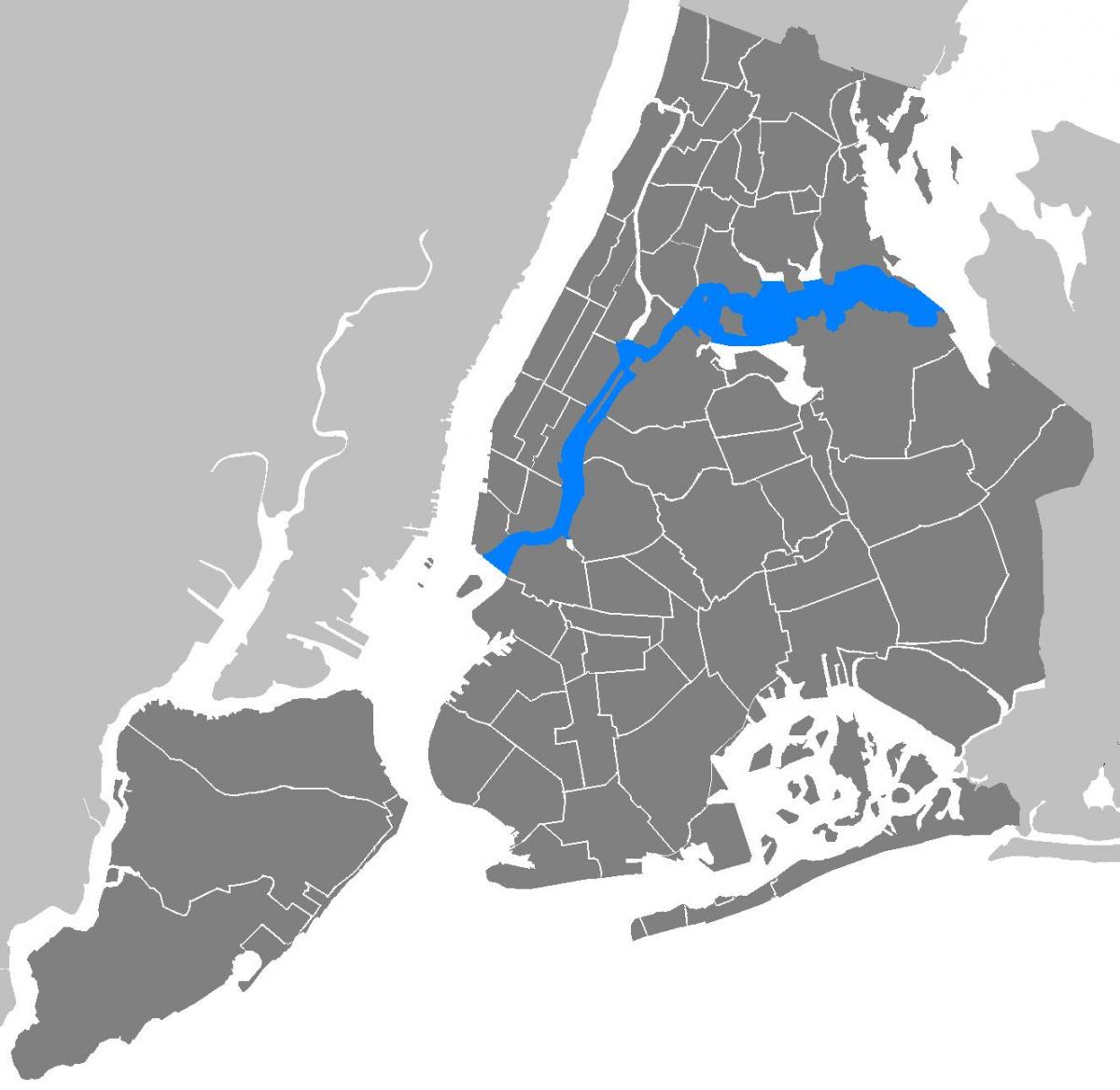 mapa de Manhattan vetor