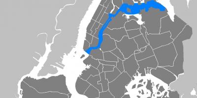 Mapa de Manhattan vetor